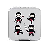 Little Lunch Box Co. - Bento Five, Ninja - Kinder Bento Box Brotdose | Lunchbox mit 5 auslaufsicheren F