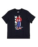 Nike M NSW Tee Manga Hypeman T-Shirt für Herren, T-Shirt, DB6157-010, DB6157-010 Larg