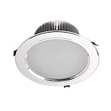 LED-Einbaudownlight 7W / 9W / 12W / 18W LED-Bekleidungsgeschäft Glattes Design Panel Licht Runde Energieeinsparung Decke Downlight Hidden Beleuchtung 8 0cri. Kein Strobe-Scheinw