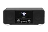 Reflexion HRA19INT DAB- und Internetradio mit CD-Player und Radiowecker (UKW, DAB, DAB+, Bluetooth, AUX-Eingang, Kopfhöreranschluss, Fernbedienung)