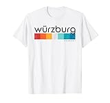 Vintage Würzburg Germany Retro Design T-S