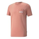 PUMA Herren Modern Basics Pocket Tee T-Shirt, Pink, S