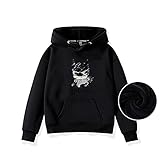 BCCDP Marvel Avengers Infinity War Galaxy Heroes Graphic Hoodie,Captain America Fleece-Sweatshirt für Kinder 100% Baumwolle Hoodie Kinder Schwarz,Kapuzenpullover Mädchen und Teenag