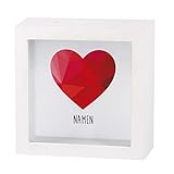 Herz & Heim® Herzliches Geldgeschenk zur Hochzeit als Bedruckte Bilderrahmen Spardose - individuell für Sie erstellt mit N