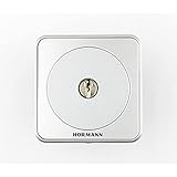 Hörmann 4511648 Schlüsseltaster/Schlüsselschalter STUP50 ~ überzeugt durch exklusives Design und 100% ige Kompatibilität, in Unterputzausführung ~ inklusive 3 Schlü