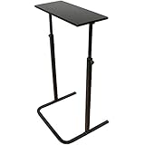 foto-kontor Fahrradtisch für Fahrrad Rollentraining Tisch höhenverstellbar Indoor Rad Training Rollentrainer Smart T