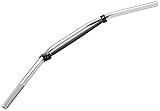 TRW Lucas MCL154C 22 mm Aluminium Lenker Moto Cross, mittelhoch, silb