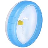 Laufrad Kunststoff,17.5cm Hamster Laufrad,Silent Spinners,Leise Laufrad Kunststoff,Langlebig,Verwendet für Kleintiere,Hamster,Rennmäuse,Meerschweinchen,Hamsterbällchen,Streifenhörnchen,C