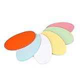 ewtshop® 250 Stück Moderationskarten oval 19 x 11 cm - 6 Farben - für professionelle Präsentation Gesprächsleitung M