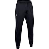 Under Armour Herren Sportstyle Tricot Jogger Hosen, Schwarz, Larg