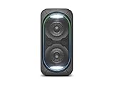 Sony GTKXB60B.CEL GTK-XB60 Bluetooth Party Lautsprecher (Extra Bass, NFC, Lichteffekte, 14 Stunden Akku, kompatibel mit Party Chain) schw
