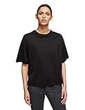 KARL LAGERFELD Damen Mercerized Logo T-shirt T Shirt, Schwarz, S EU