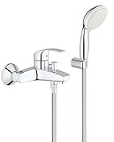 GROHE Eurosmart | Badarmatur - Einhand-Wannenbatterie, mit Brausegarnitur | chrom | 3330220