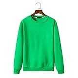 XWLY Pullover Herren Herbst Winter Unisex Regular Fit Rundhals Herren Sweatshirt Modern Urban Fein Casual All-Match Herren Longsleeve Täglich Outdoor Sport Herren L