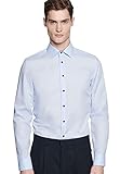 Seidensticker Herren Business Hemd Slim Fit – Bügelfreies62 Businesshemd, Blau (Hellblau 14), (Herstellergröße: 42)