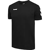 hummel Herren HMLGO Cotton T-Shirts, Schwarz, 3XL