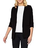 ONLY Damen ONLELLY 3/4 LIFE BLAZER TLR NOOS Blazer, Black, 38