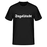Unisex T-Shirt Altdeutsch Ingolstadt schwarz XXL