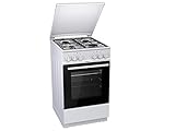 Gorenje K 5151 WH Kombi-Gas-Elektroherd / 50cm / Weiß / 70L Backofenvolumen / Gask