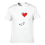 T-Shirt Videospiel-Liebe Lässig Verschiedene Typen Frauen für Freunde White XXL