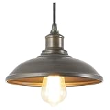 Decke, Lampe, Kronleuchter, Industriescheune, Vintage-Deckenleuchte im rustikalen Stil, Indoorque-Hängevorrichtung, für Küche, Esszimmer, B