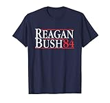 Herren The OFFICIAL Reagan Bush '84 T-Shirt For M