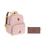 LÄSSIG Kinderrucksack mit Brustgurt Kindergartentasche Kindergartenrucksack / Medium Backpack, Adventure Tipi, 30 cm, 7 L