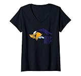 Damen Looney Tunes Road Runner Beep Beep T-Shirt mit V