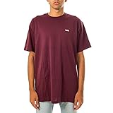 Vans Herren Left Chest Logo Tee T-Shirt, Rot (Port Royale/WHI K1o), Larg
