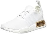 adidas Damen NMD_R1 Sneaker, Cloud White/Cloud White/Copper Metallic, 38 2/3 EU