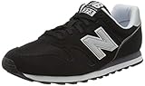 New Balance Herren 373 Core Sneaker Low-top, Schwarz (Black/White Ca2), 42.5 EU