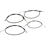 1 Satz Motoflex Bowdenzüge Gas-, Brems-, Starter-, Kupplungszug für Simson S51, S53, S70, S83