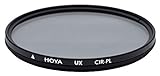 Hoya Circular UX Pol Filter 62 mm, Polarisationsfilter zur Farbkräftigung und Reduzierung von Lichtreflexen & Spiegelungen, Aluminiumfassung, Qualitätsglas, wasserabw