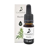 CannaBoh® Hanfsamenöl 10 I Wirksames Premium Öl mit Hanföl 10 ml Inhalt ca. 250 Tropfen I Omega 6-9-Vitalkomplex I Organisches Hanföl in höchster Q