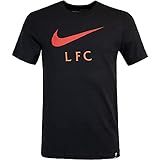 Nike FC Liverpool Swoosh T-Shirt (XL, Black)