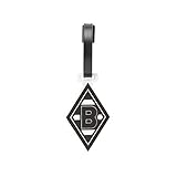 MarkenMerch Kofferanhänger Borussia Mönchengladbach Gepäckanhänger, 10 cm, Grün/Schwarz Mit Log