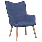 Catherinol Relaxsessel, Sessel Wohnzimmer, Loungesessel, Sessel & Stühle, Clubsessel, Cocktailsessel, Seselstuhl, Wohnzimmersessel, Blau S