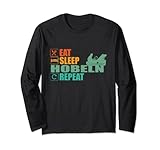 Hobel Eat Sleep Hobeln Repeat Tischler Schreiner Handwerker Lang