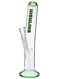 Highline Glasbong geknickt - 37cm, 18,8mm - Head&Nature Bong-Kollek