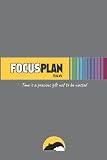FOCUS PLAN B&W English 1 Year: The one year Black & White agenda to keep your focus on your g
