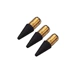 TROIKA ENDLESS MINE – 99Z131 – Ersatzmine für CONSTRUCTION ENDLESS Bleistift, (PEN20/.) – Set (3 Stück) – Härtegrad: HB – Graphitpulver, Metall – anthrazit – TROIKA-Orig