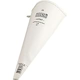 Kaiser Spritzbeutel mittel 35 cm, wiederverwendbare Tortenspritze, Spritztüte mit Schneidehilfslinie, kochfeste Baumwolle, b