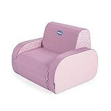 Chicco Twist Kindersessel Umwandelbar in Chaise Longue und Sofa, Kindersessel mit 3 Konfigurationen, Bequem und Leicht, Umwandelbar mit 1 Handgriff - für Kinder ab 12 M