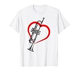 Lustiges Musik-Trompeten-Instrumenten-Shirt für Männer und Frauen T-S