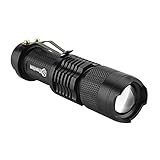 Tactical Flashlight - Small and Powerful Pocket Size LED Flashlight to Dominate The Darkness - Self Defense - Zoomable - Water Resistant G