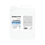 Sterilyte SCHIMMELENTFERNER- 5 Liter Nachfüllgröße - Anti Schimmel Mittel- Biozidprodukt- Ohne Gefahrenstoffe- Ohne Alkohol- Organisches Desinfektionsmittel- Made in Germany (5l)