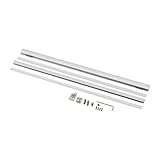 IKEA Laufleiste KVARTAL mit Beschwerung für Schiebegardinen (aluminium)