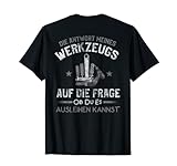 Backprint Die Antwort meines Werkzeugs ob du es haben kannst T-S