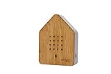 Zwitscherbox Holz, Eiche/Weiß, 11 x 12 x 3 