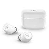 Sennheiser CX 400BT True Wireless Earbuds - Bluetooth In-Ear Kopfhörer zum Musik hören und Telefonieren - Passive Noise Cancellation und anpassbare Touch-Control, Weiß